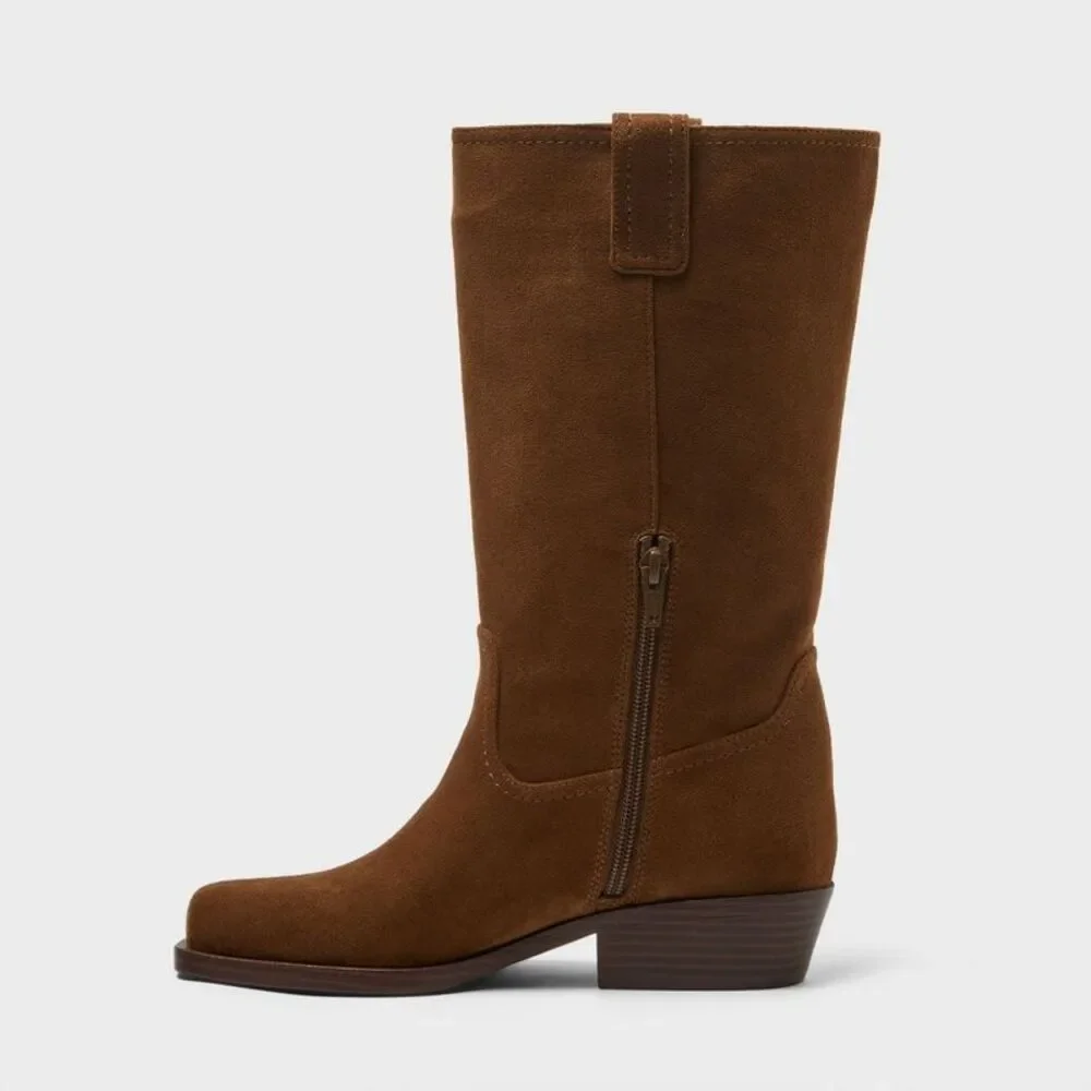 Women's Bri Boots - Universal Thread Light Brown 9
